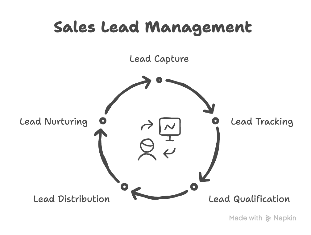 Sales lead management